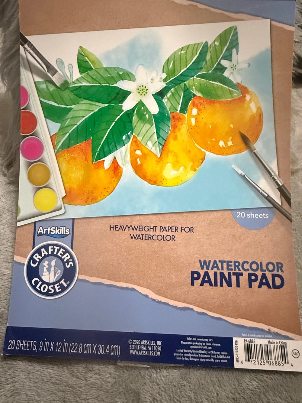 Watercolor Paint Pad